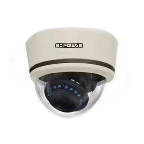 TC-2D-2812AF Xivue 2.8~12mm Motorized 1080p Indoor IR Day/Night Dome HD-TVI/Analog Security Camera 12VDC - Ivory