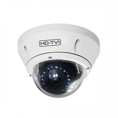 TC-2V-W2812AF Xivue 2.8~12mm Motorized 1080p Outdoor IR Day/Night WDR Dome HD-TVI/Analog Security Camera 12VDC