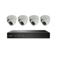 TE40-E134 Xivue 4 Channel HD-TVI DVR Kit 120FPS @ 720p  - No HDD w/ 4 x 720p Outdoor IR Eyeball HD-TVI Cameras